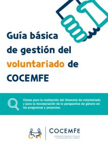 Portada: Guía básica de gestión del voluntariado de COCEMFE