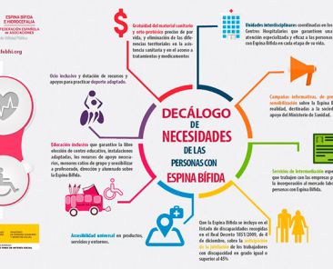 Decálogo anterior de FEBHI sobre necesidades del colectivo de espina bífida