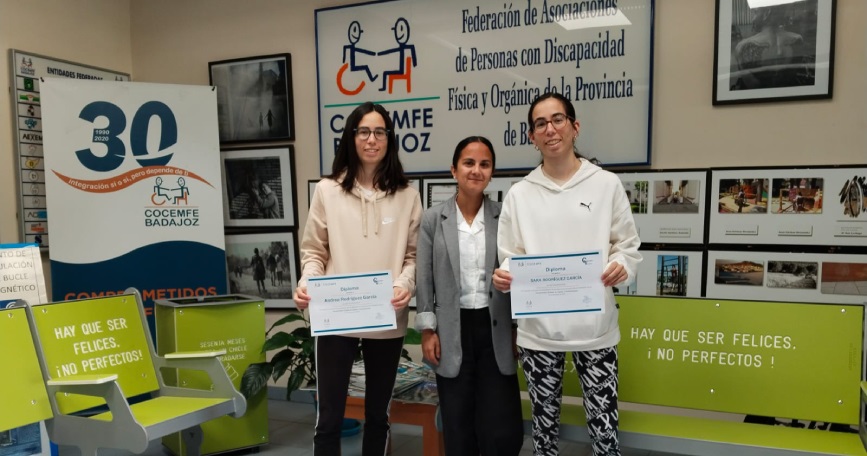 COCEMFE Badajoz acredita el voluntariado a través del certificado 'COCEMFE Valora'