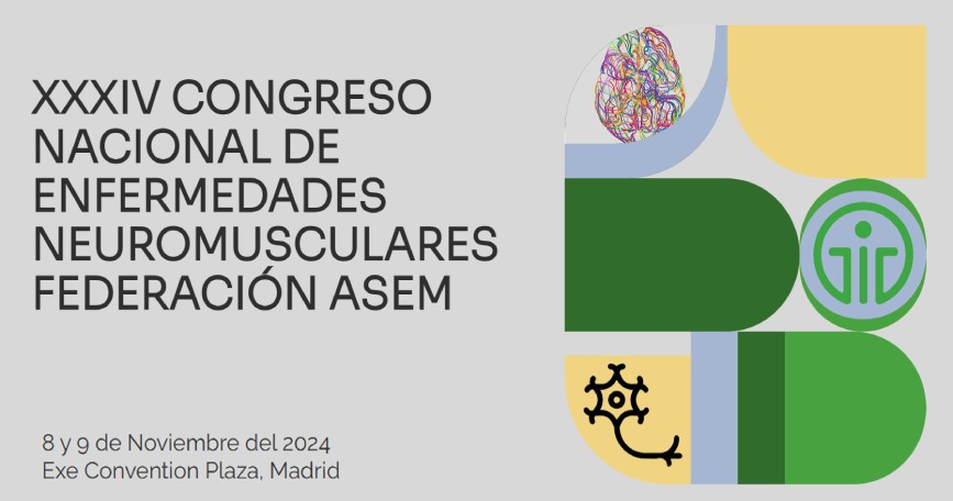 34º Congreso de la Federación ASEM sobre enfermedades neuromusculares en Madrid.