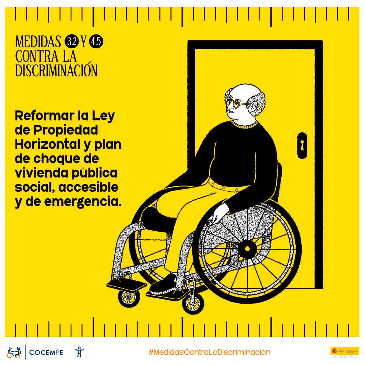 Reclamar la Ley de Propiedad Horizontal y plan de choque de vivienda pública social accesible y de emergencia