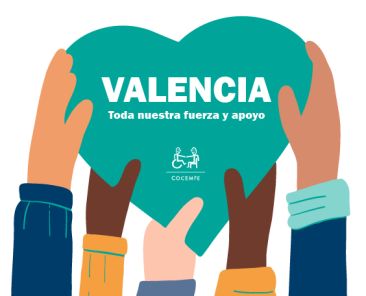 COCEMFE Valencia lanza fondo de ayuda para personas con discapacidad afectadas por la DANA