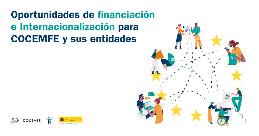 Formación sobre financiación europea organizada por COCEMFE para el Movimiento Asociativo