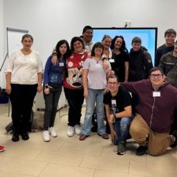 Participantes en un taller de RodaSex sobre educación sexual para personas con discapacidad