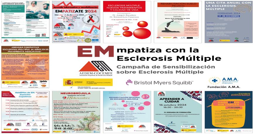 Proyecto “Empatiza con la Esclerosis Múltiple” – Cartel oficial de AEDEM-COCEMFE